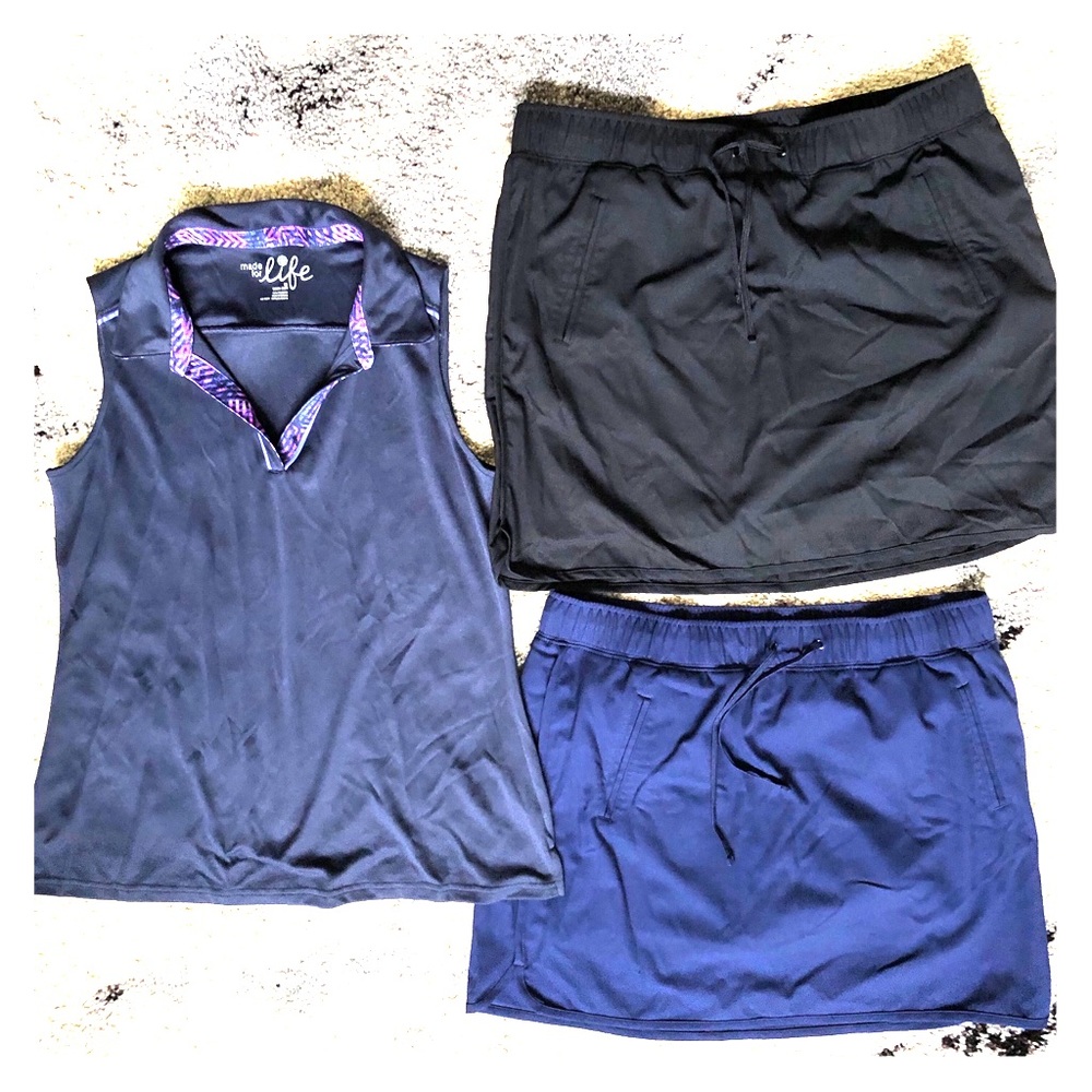 Golf Skort and Top
